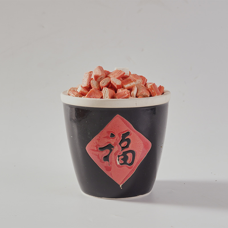 শুকনো অনুকরণ কাঁকড়া হিমশীতল শুকনো অনুকরণ কাঁকড়া হিমশীতল